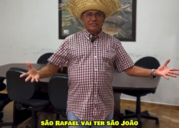 Prefeito anuncia festa de São João em São Rafael/RN / Blog São Rafael