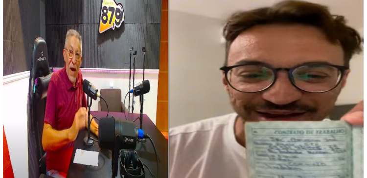 Vereador Arthur Marinheiro rebate Adailton Amorim e mostra sua Carteira de Trabalho / Blog São Rafael